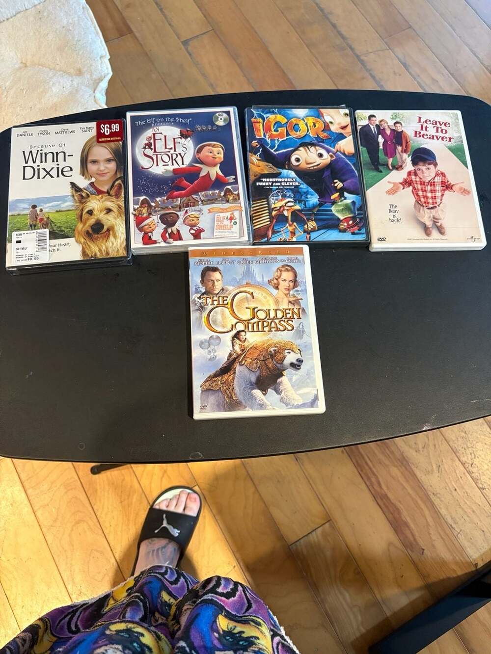 Children’s dvd lot of 5 movies